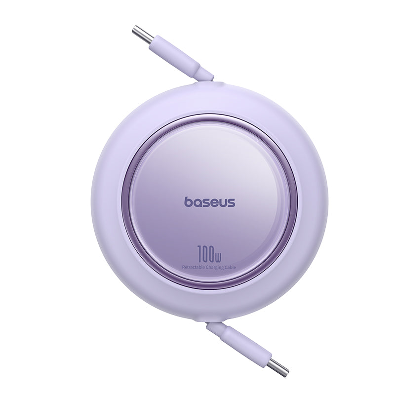 Baseus_Free2Draw_Mini_Retractable_USB-C_Cable_100W_Nebula_Purple_3_On_White_Background