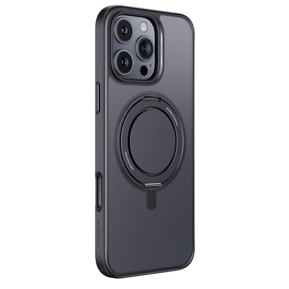 Baseus Skyring Magnetic Phone Case With Ring Stand Compatible with iPhone 16 - iPhone 16 Pro Max on white background