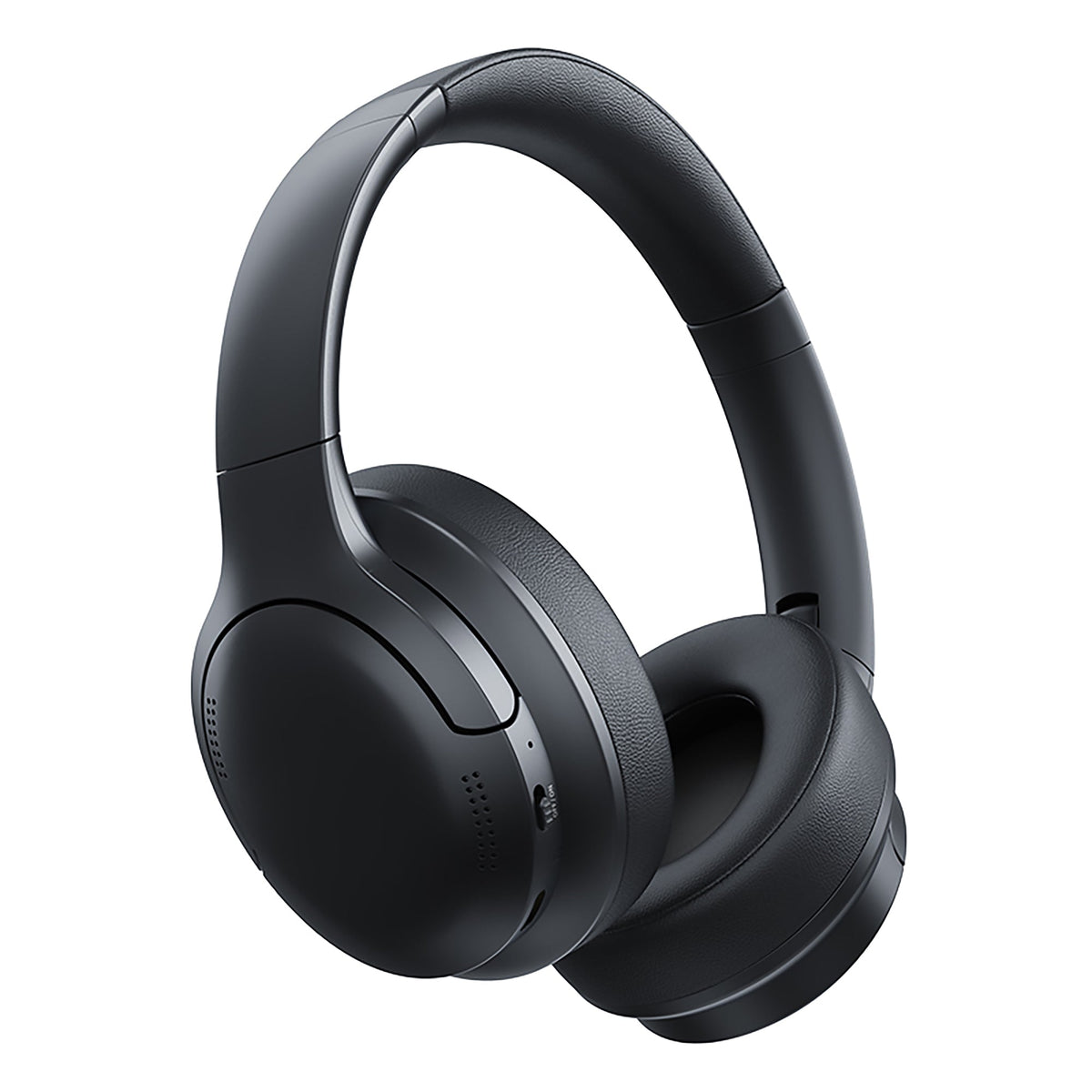 Baseus Bass BH1 Lite Wireless Headphones Black over-ear headphones on a white background 2