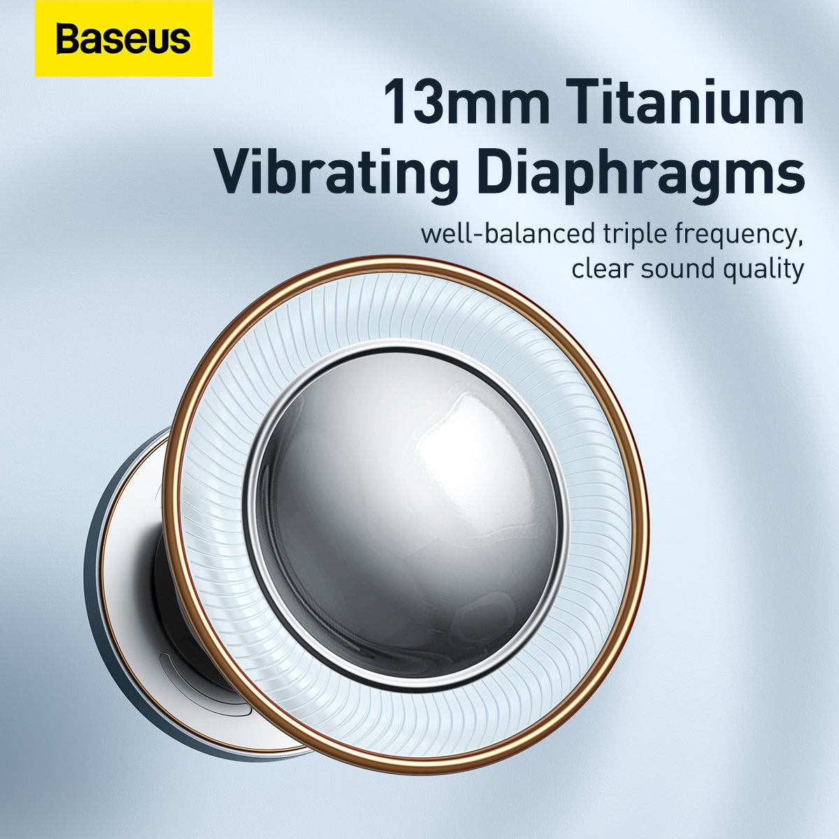 Baseus Bowie E3 True Wireless Earphones White