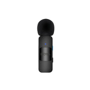 Title
BOYA BY‑V20 Dual Wireless Microphone System (2.4 GHz, USB‑C, 2‑Person Capture)
 Black microphone with BOYA branding on a white background