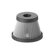 HOTO Compressed Air Capsule HEPA Filter Replacement Pack (4 Pack) Air filter with black top and silver cylindrical body on a white background