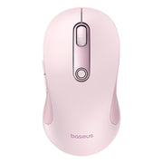 Baseus F02 Ergonomic Wireless Mouse (Without Battery?baby pink