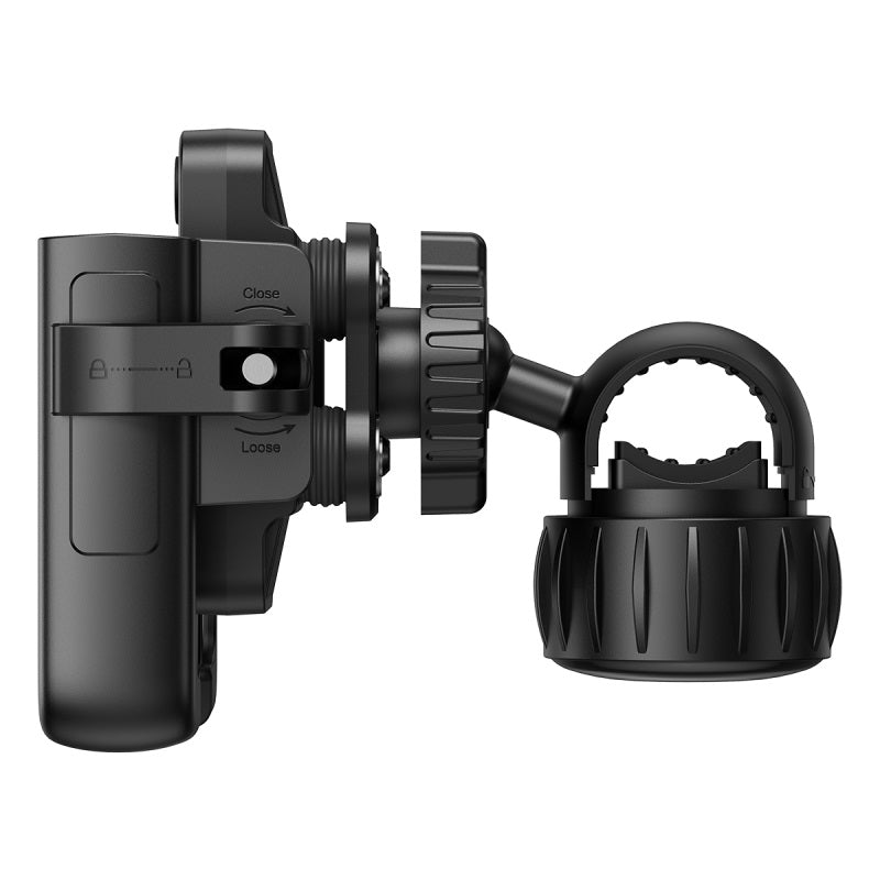 The Baseus GoTrip Series This mount can adjust 360 degrees, perfect for multiple viewing angles On White Background