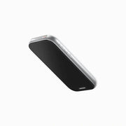 Rokid Station 2 Spatial Computing Hub (3‑Screen AR, Snapdragon 6 Gen 1, 5000mAh) Black smartphone with silver back on a white background