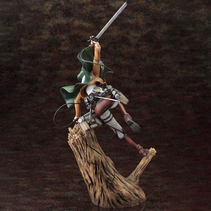 Attack on Titan 35cm Mikasa in a Tree Figure