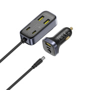 Two USB charging devices on a white background