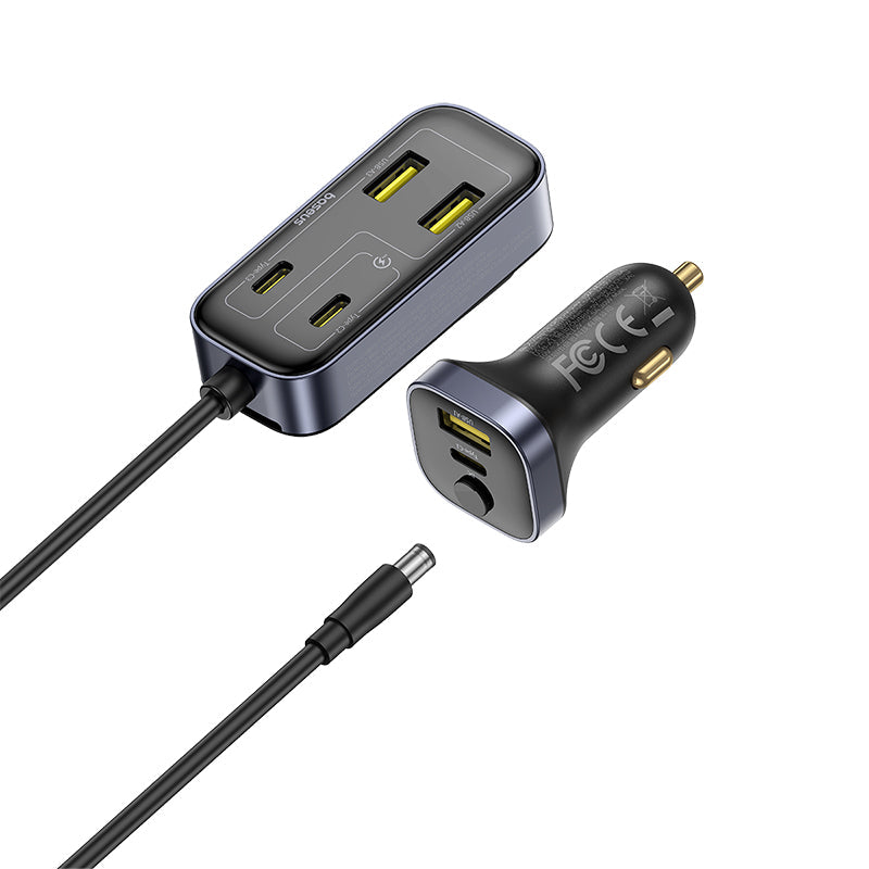 Two USB charging devices on a white background