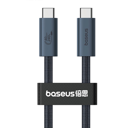 Baseus Flash Series 2 USB4 Full Featured Data Cable Type-C 240W 1m cluster black