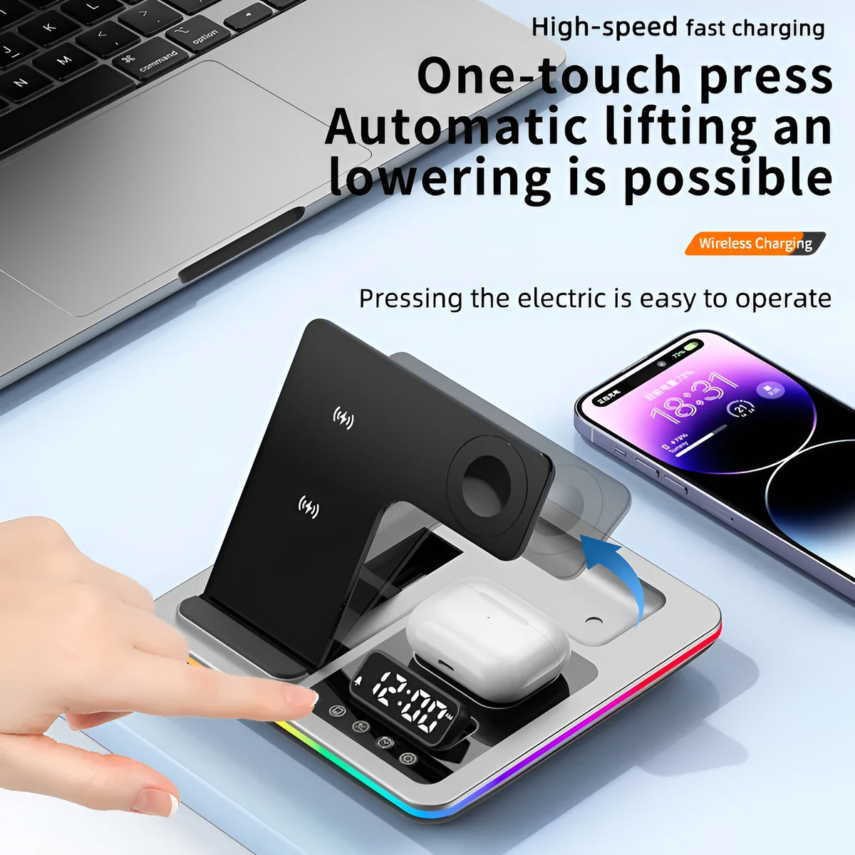 Wireless 5in1 Electric Motor Charger A93