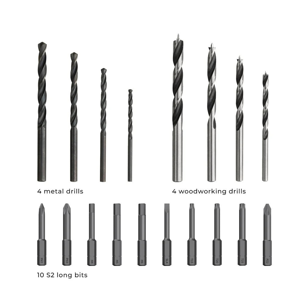 HOTO 12V Brushless Drill