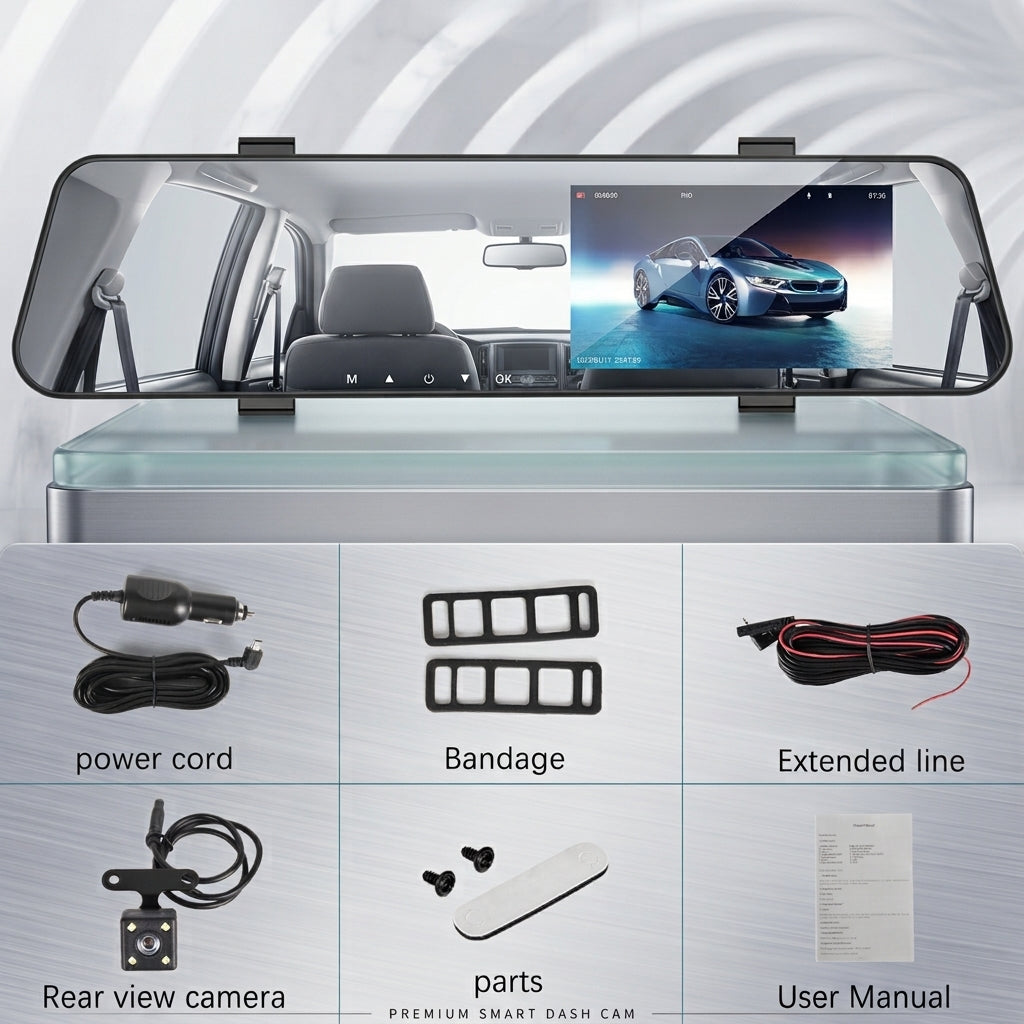 Camera Vehicle Black Box Rear View Mirror