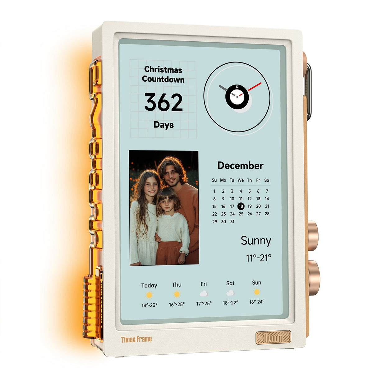 Divoom Times Frame 10.1-Inch Smart Digital Photo Frame