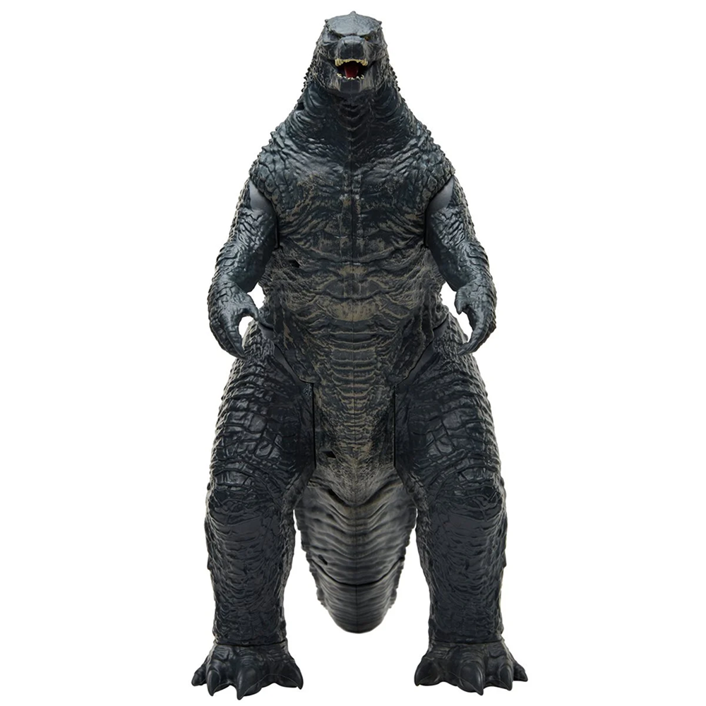  Godzilla action figure on a white background