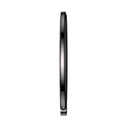 Black bangle on a white background
