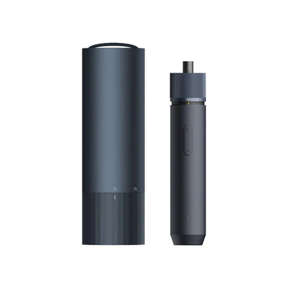 HOTO 3.6V Screwdriver Kit, Two black cylindrical devices on a white background