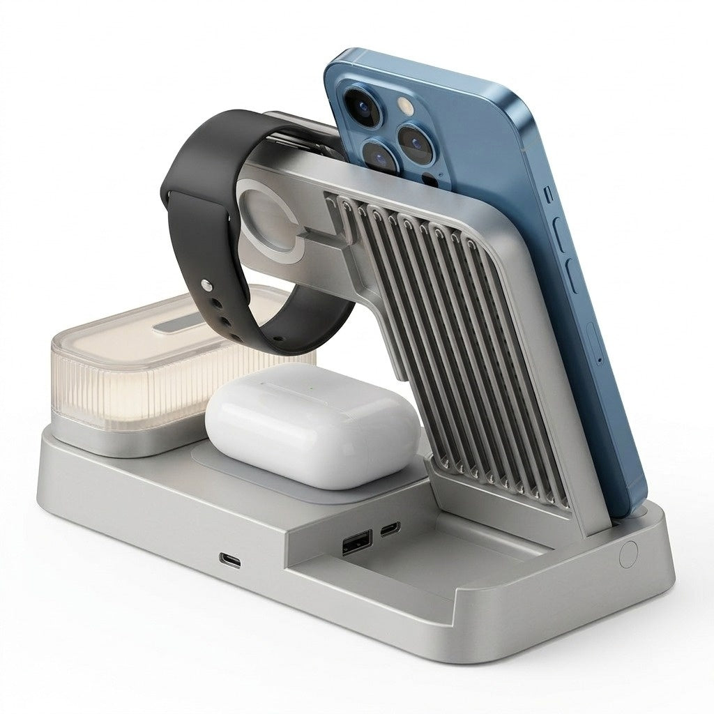 004376 Wireless 4in1 Foldable Charger A37