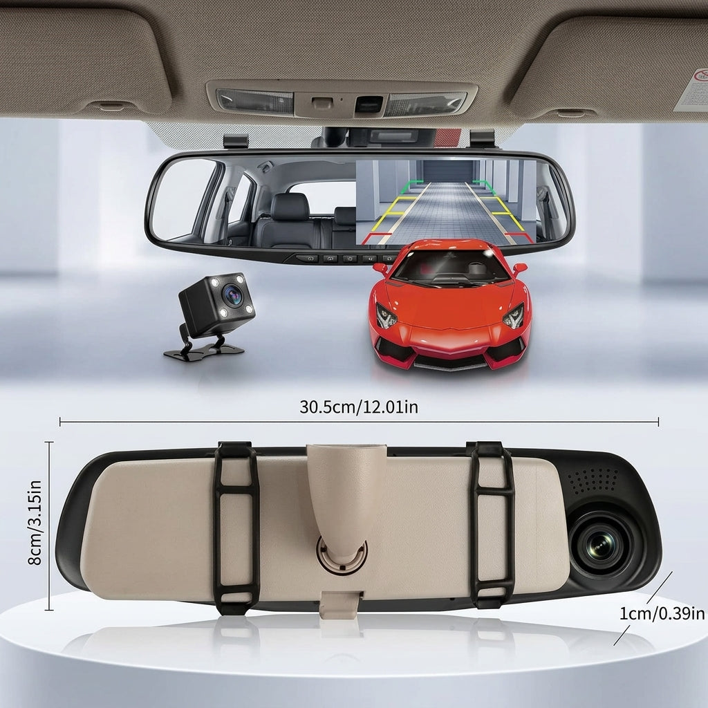 Camera Vehicle Black Box Rear View Mirror