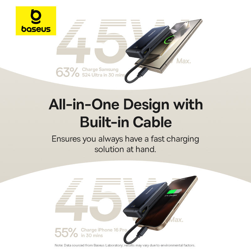 Black Nomos Qi2 Kickstand Power Bank 7