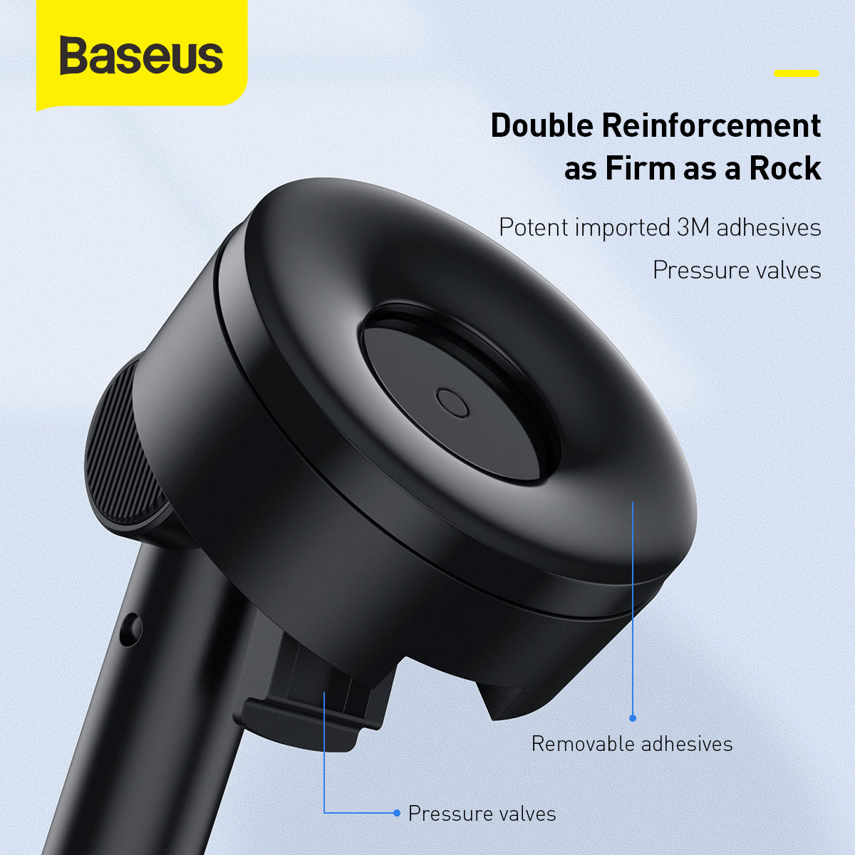 Baseus Simplism Gravity Car Mount Holder with Suction Base