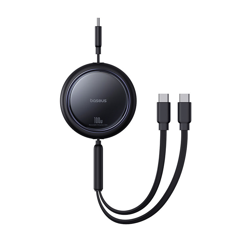 Bose wireless charging pad with dual USB-C cables on a white background