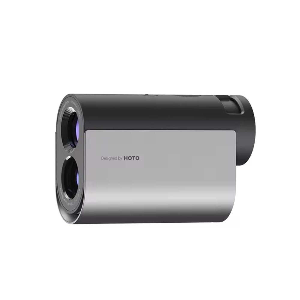 HOTO Golf Laser Rangefinder, Rangefinder with 'HOTO' branding on a white background