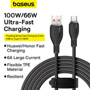 Baseus Pudding Series Fast Charging Cable USB to Type-C 100W - 2m