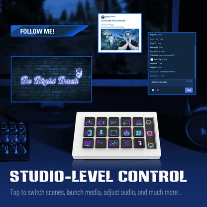 Control panel with digital display and text on a dark background