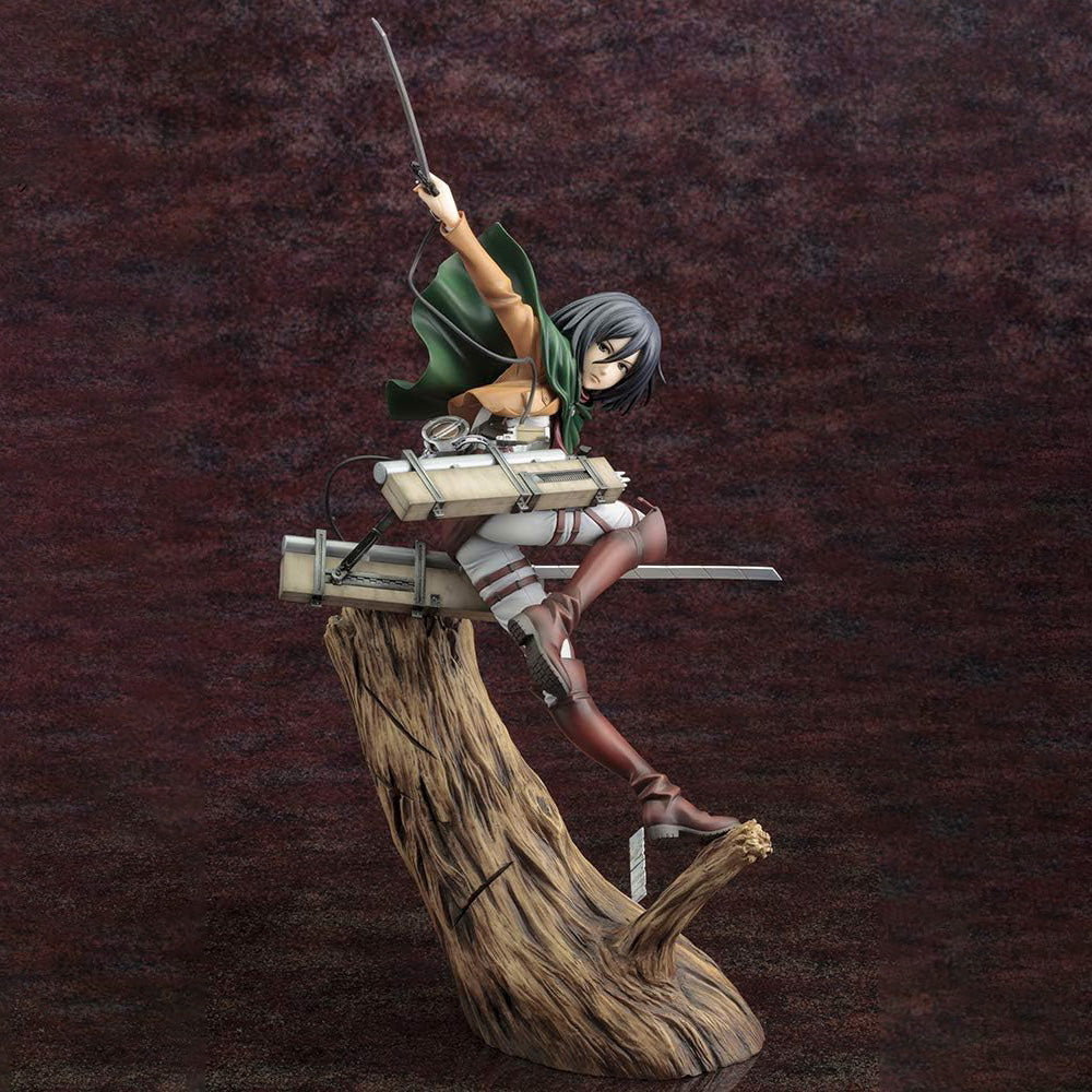 Attack on Titan 35cm Mikasa in a Tree Figure