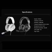 HAVIT H2230D Gaming Headset 50mm Stereo Mic 3.5mm
