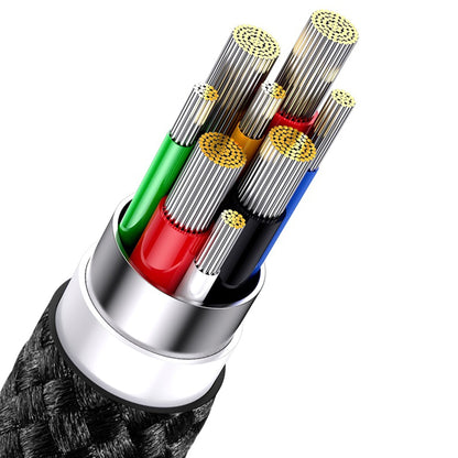 Baseus Flash Series Ⅱ 100W One-for-three Fast Charging Cable Type-C to M+L+C