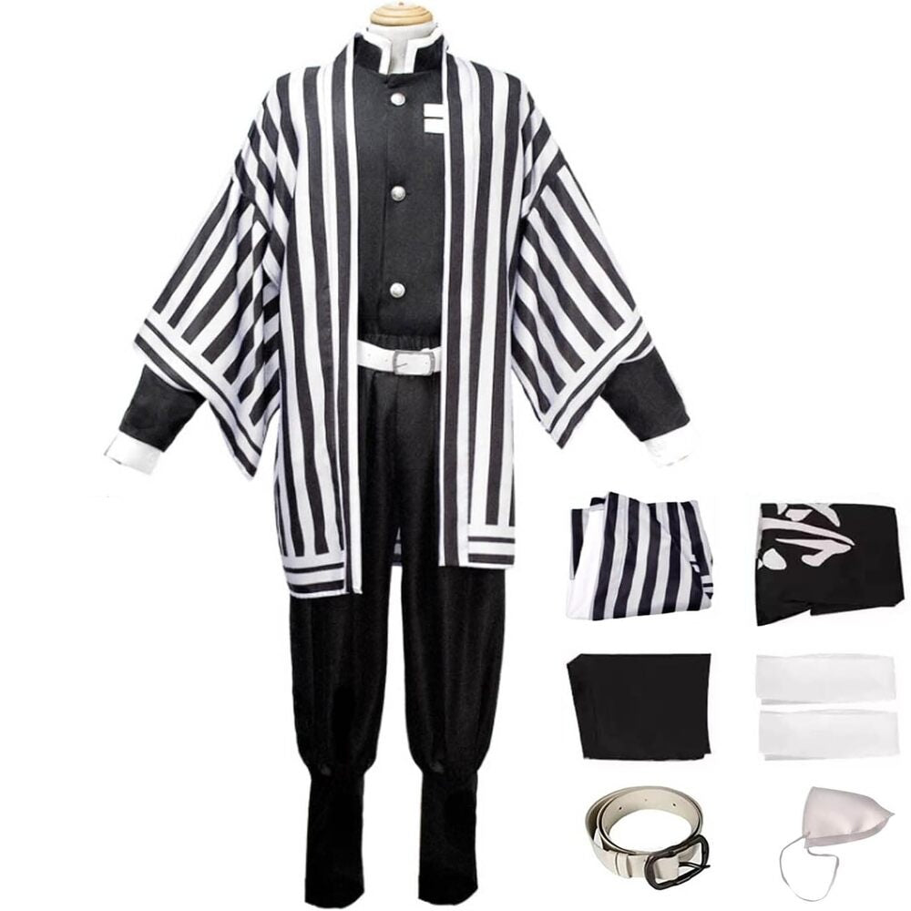 Demon Slayer Obanai Cosplay Set