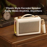 HAVIT SK823BT Retro Karaoke Bluetooth Speaker 16W FM AUX SD