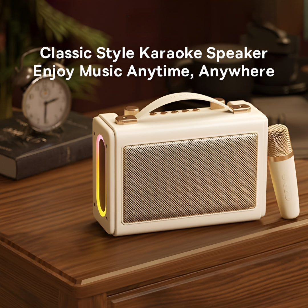 HAVIT SK823BT Retro Karaoke Bluetooth Speaker 16W FM AUX SD
