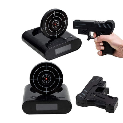 Gun & Target Alarm Clock