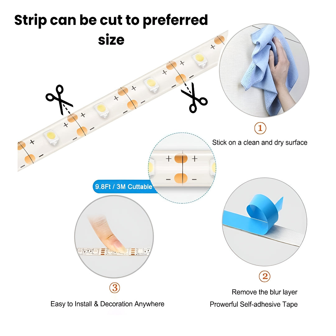LED Aurora-X Strip Lights