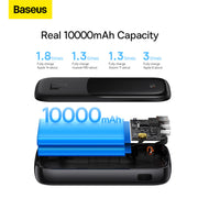 Baseus Qpow Pro Digital Display Fast Charge Power Bank 10000mAh 20W