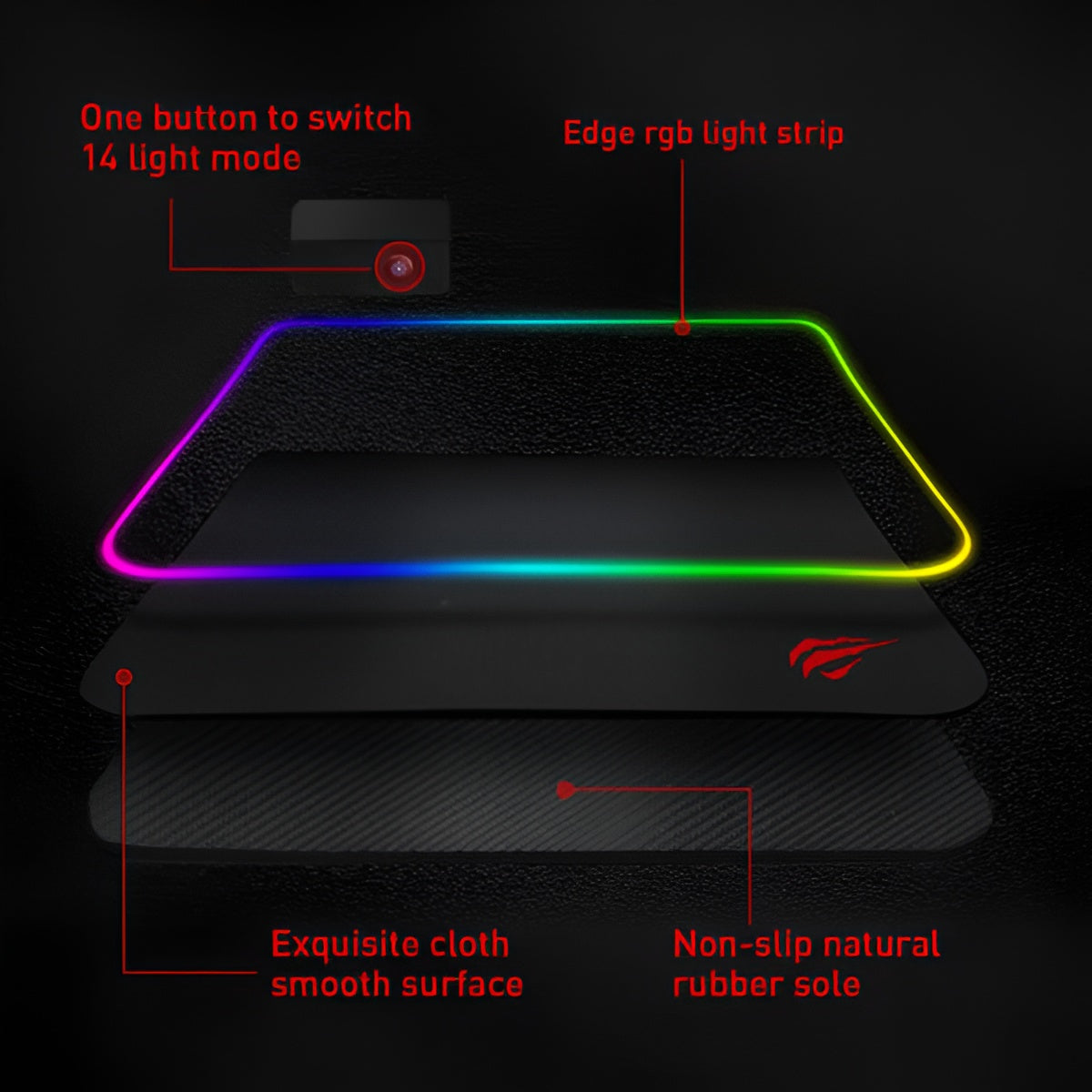 HAVIT MP901 RGB Mousepad