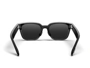 Rokid AI Glasses Style (ChatGPT & Gemini, 12MP POV Camera, Real‑Time Translation) Black sunglasses with a white background