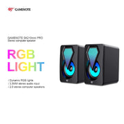 HAVIT SK210 Mini Pro USB Gaming Speakers RGB Stereo Sound