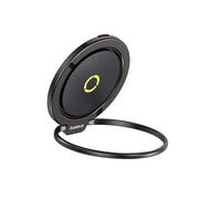 Black phone ring holder with 'boseus' branding on a white background