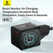 Baseus GaN5 Mini 20W USB-C PD Fast Charger + Type-C Cable