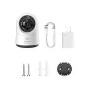 Baseus P1 Pro Indoor Camera 3K AI Pan Tilt Baby Monitor Cam