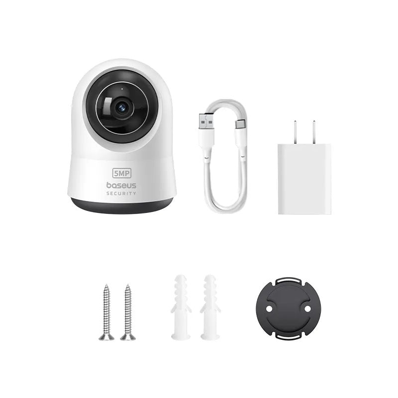 Baseus P1 Pro Indoor Camera 3K AI Pan Tilt Baby Monitor Cam
