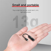 Baseus L52 3 in 1 Male iOS to Dual iOS and 3.5mm Female Audio Adapter Black