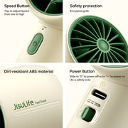 Jisulife Handheld Fan Life 10 - Beige Christmas Edition
