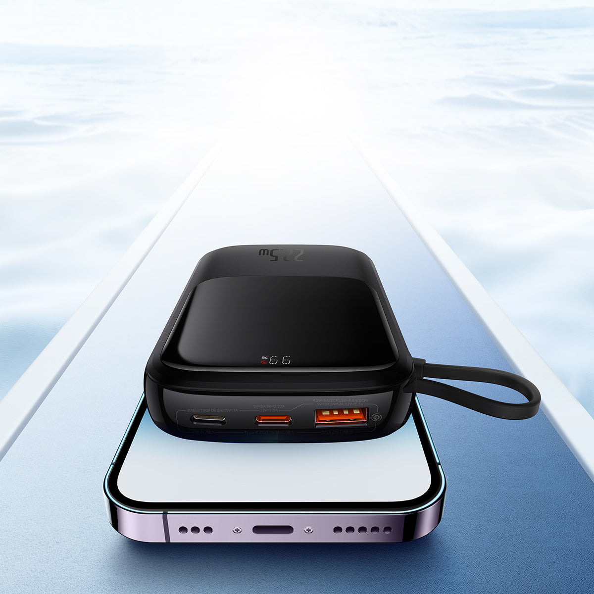 Baseus Qpow Pro Digital Display Fast Charge Power Bank 10000mAh 20W