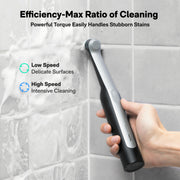 HOTO Wand Cordless Spin Scrubber