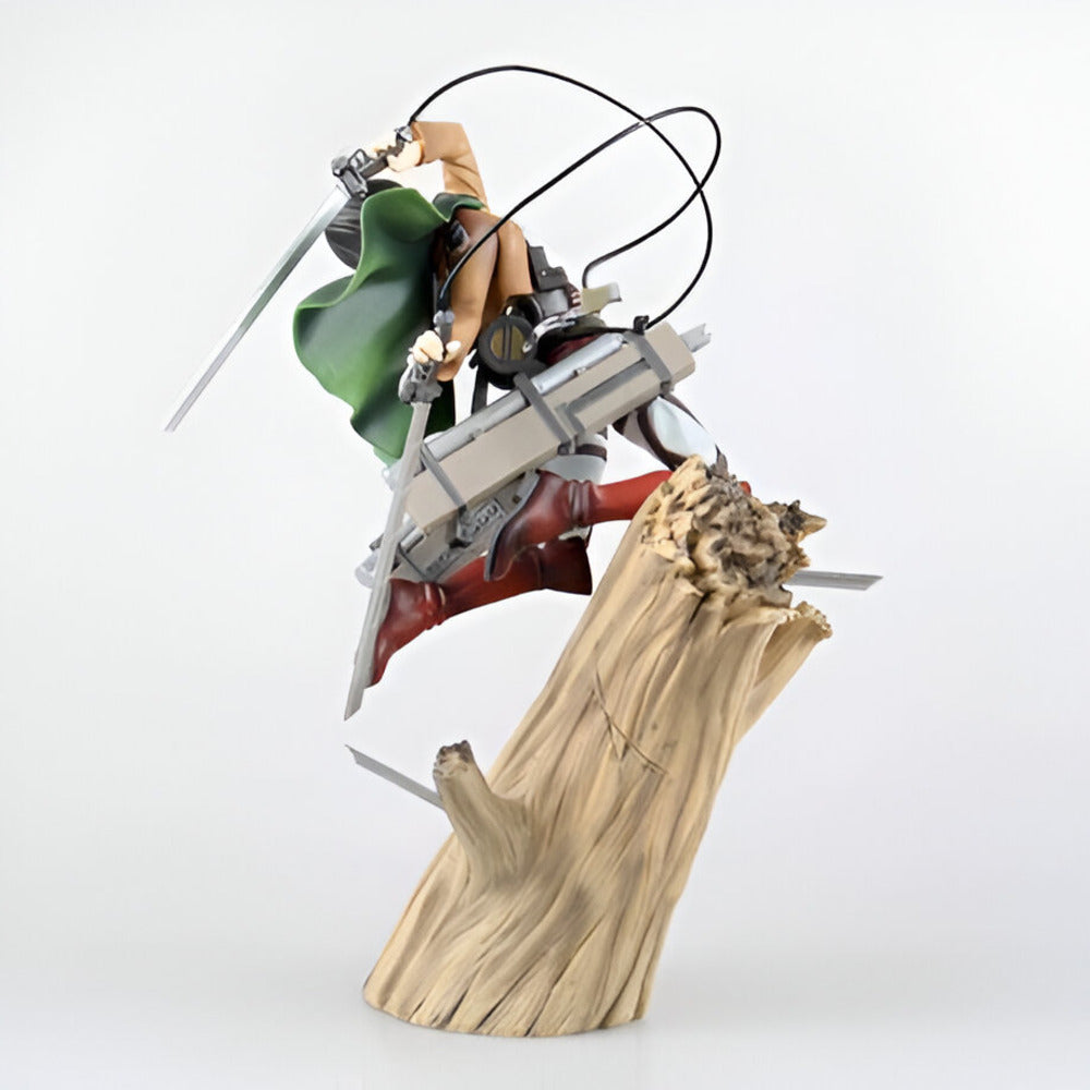 Attack on Titan Levi Ackerman Tree Figure white background 2