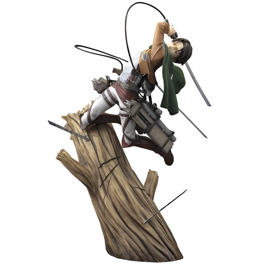 Attack on Titan Levi Ackerman Tree Figure white background
